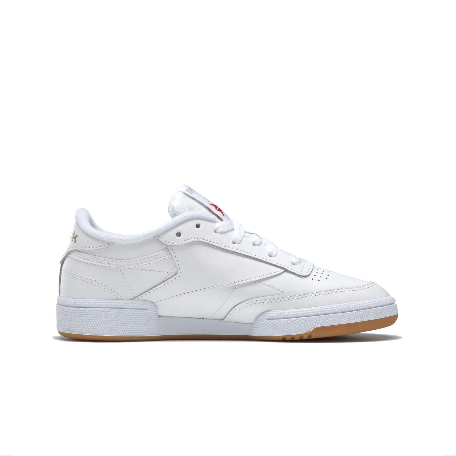 Reebok Classic Women's CLUB C 85 Shoes,BS7686,White / Light Grey/Gum