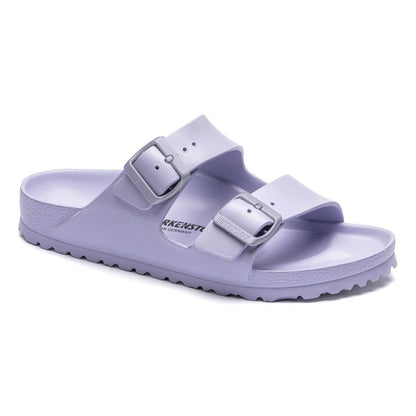 Two-strap EVA sandal featuring adjustable buckles, a contoured footbed, lightweight water-friendly construction, and a casual design for everyday comfort