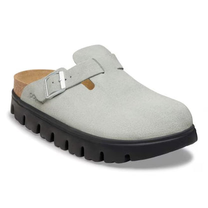 Classic Birkenstock Arizona BS sandals with two adjustable straps, smooth synthetic upper, and contoured cork footbed, styled for everyday casual wear