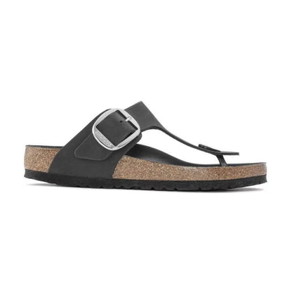 Birkenstock Women's Gizeh Big Buckle Sandals - Black