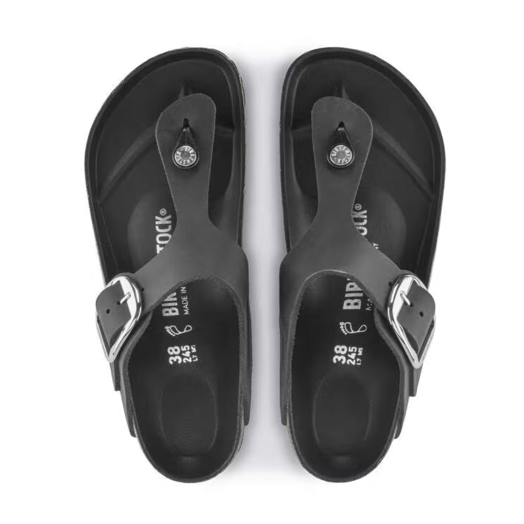 Birkenstock Women's Gizeh Big Buckle Sandals - Black
