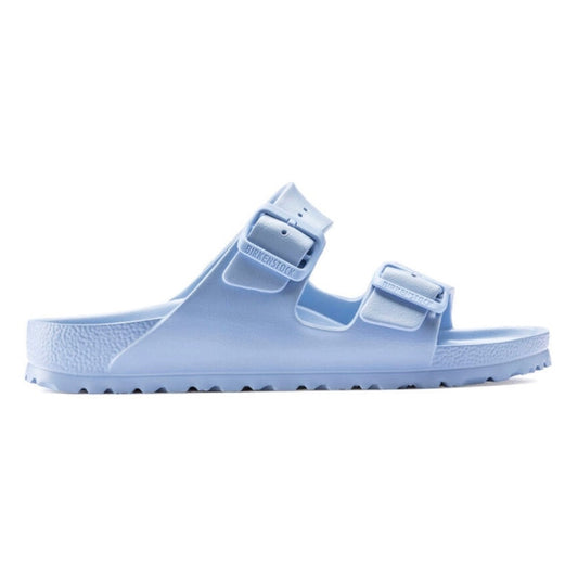 Two-strap EVA sandal featuring adjustable buckles, a contoured footbed, lightweight water-friendly construction, and a casual design for everyday comfort