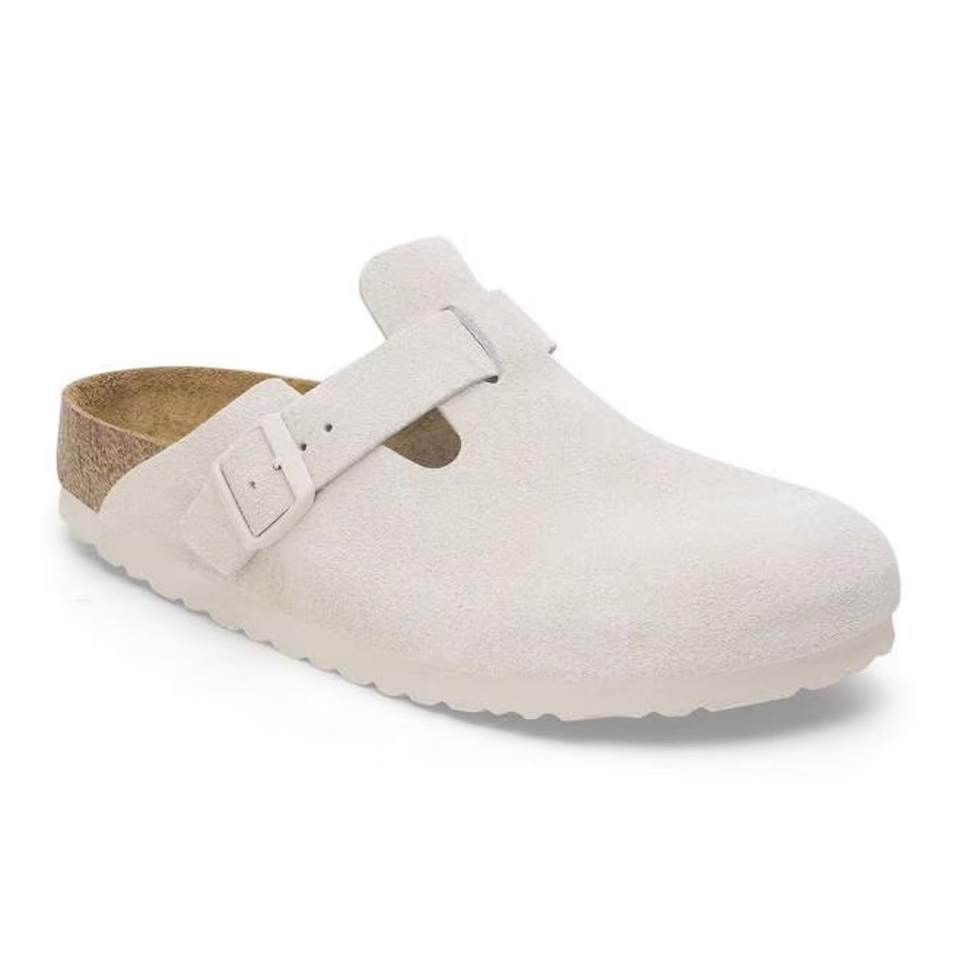 Birkenstock Boston Soft Footbed Clog, a cozy and supportive choice for year-round comfort.