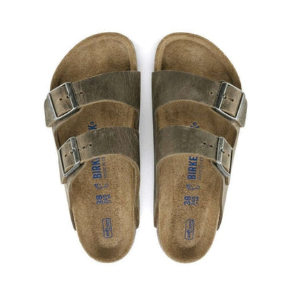 Birkenstock Arizona Soft Footbed Sandal - Faded Khaki
