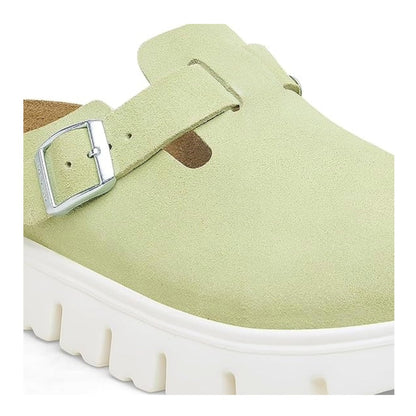 Birkenstock Boston PAP Chunky - Faded Lime