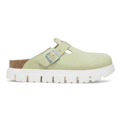 Birkenstock Boston PAP Chunky - Faded Lime