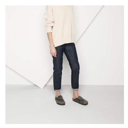 Birkenstock Boston Soft Footbed Clogs - Iron