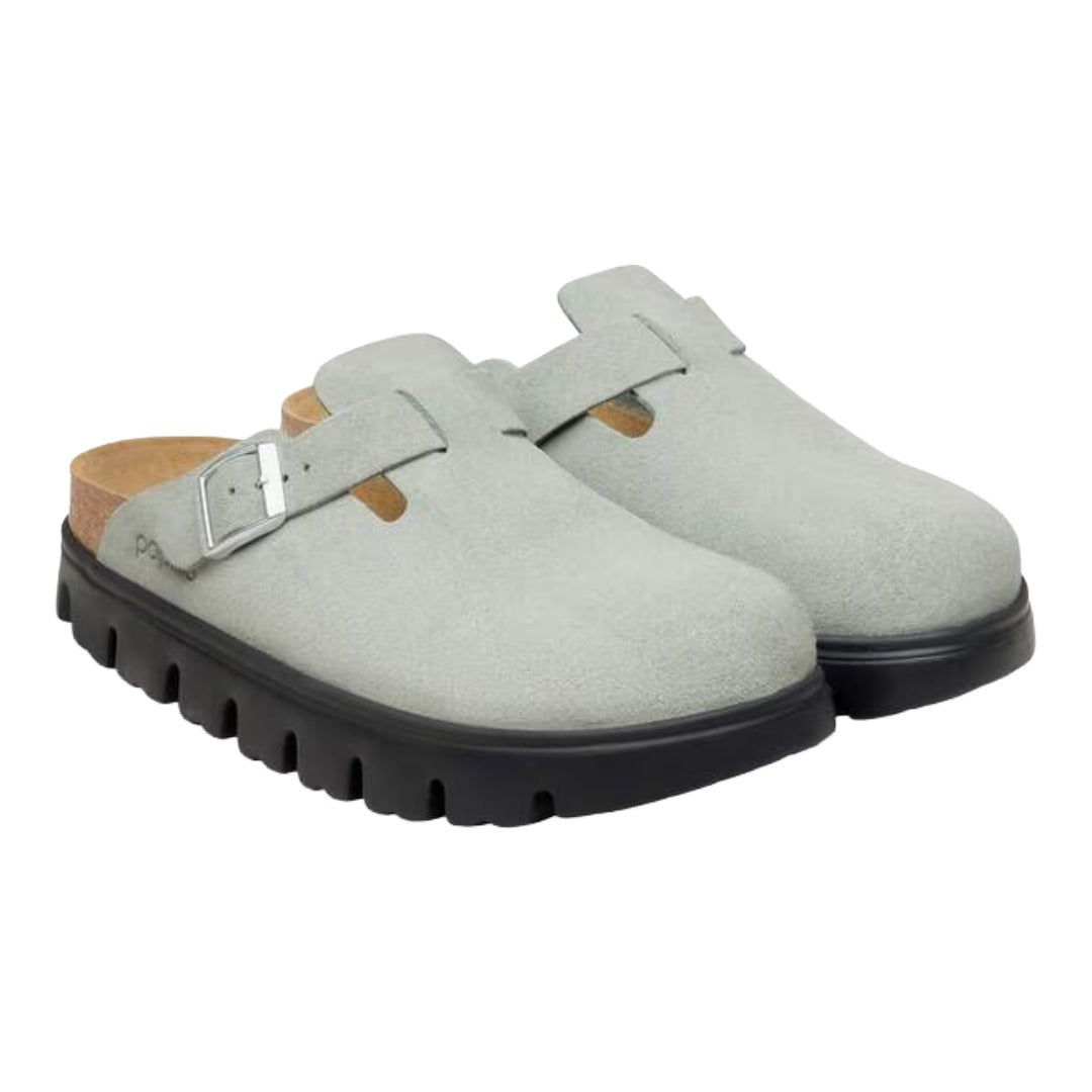Birkenstock Boston PAP Chunky -  Pure Sage