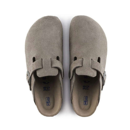 Birkenstock Boston Soft Footbed Clog - Stone Coin