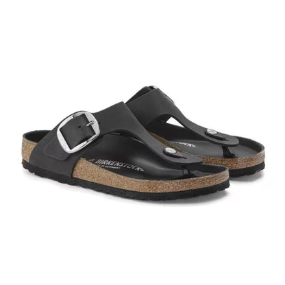 Birkenstock Women's Gizeh Big Buckle Sandals - Black