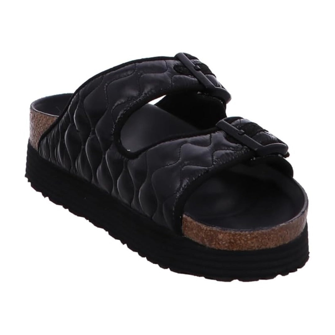 Birkenstock adult Arizona Platform Padded schwarz - Black
