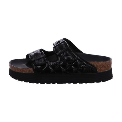 Birkenstock adult Arizona Platform Padded schwarz - Black