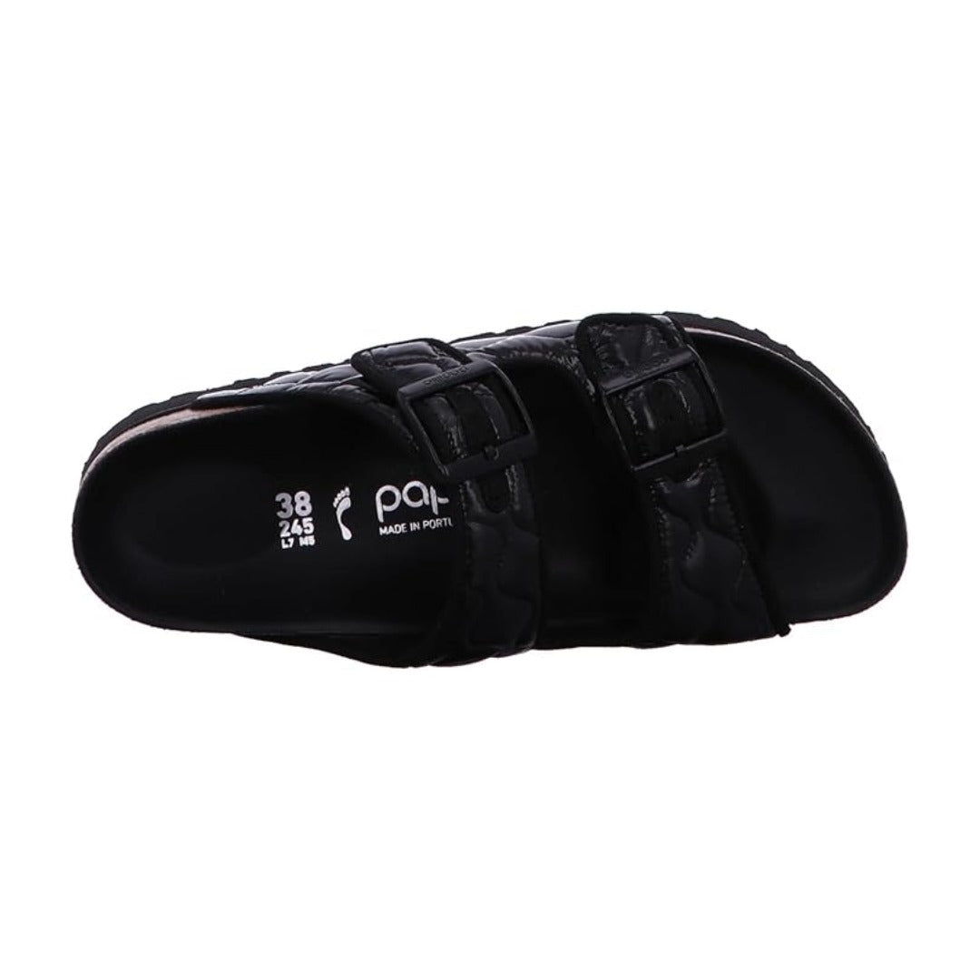 Birkenstock adult Arizona Platform Padded schwarz - Black