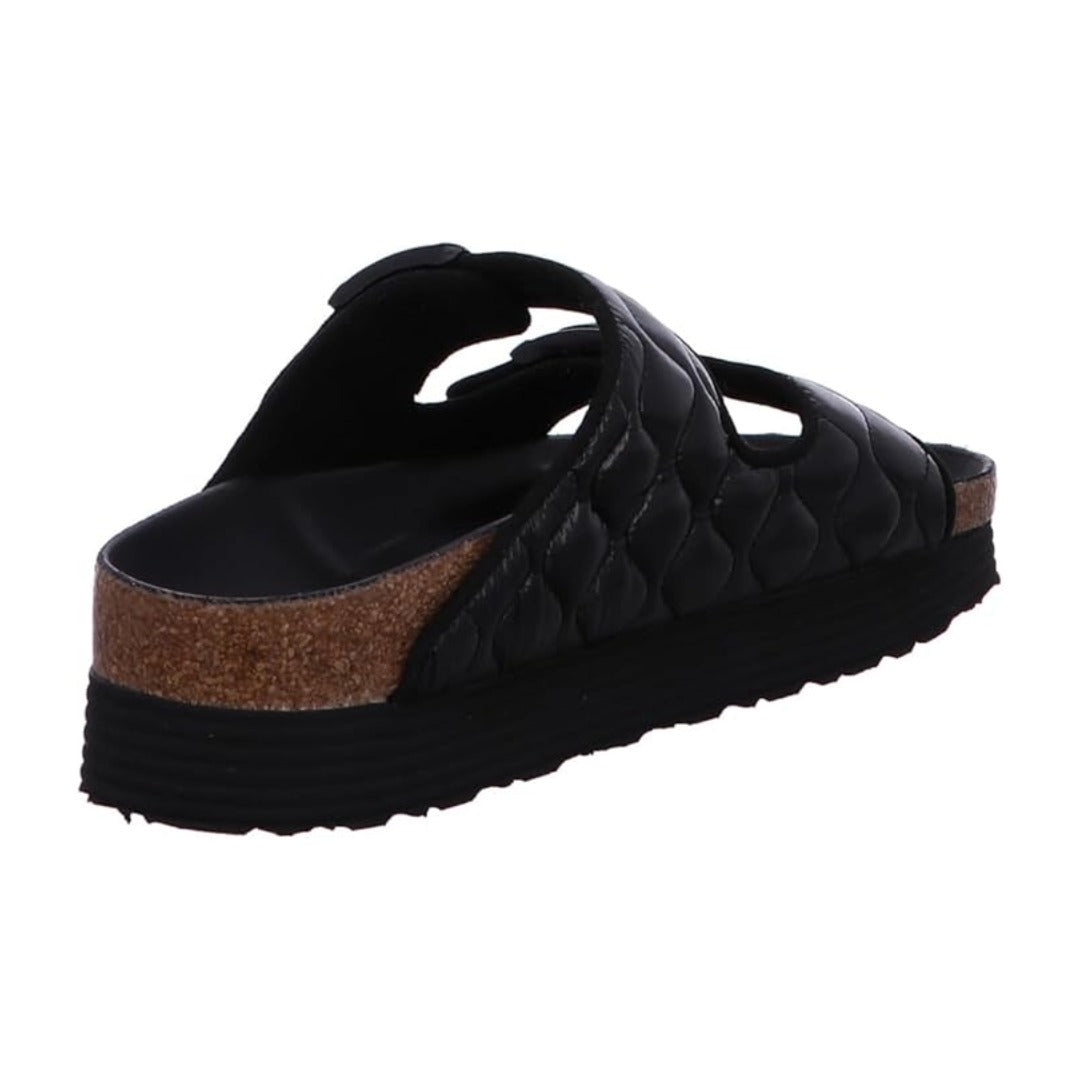 Birkenstock adult Arizona Platform Padded schwarz - Black
