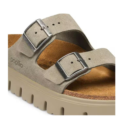Birkenstock Arizona PAP Chunky Clog  - Taupe Tonal