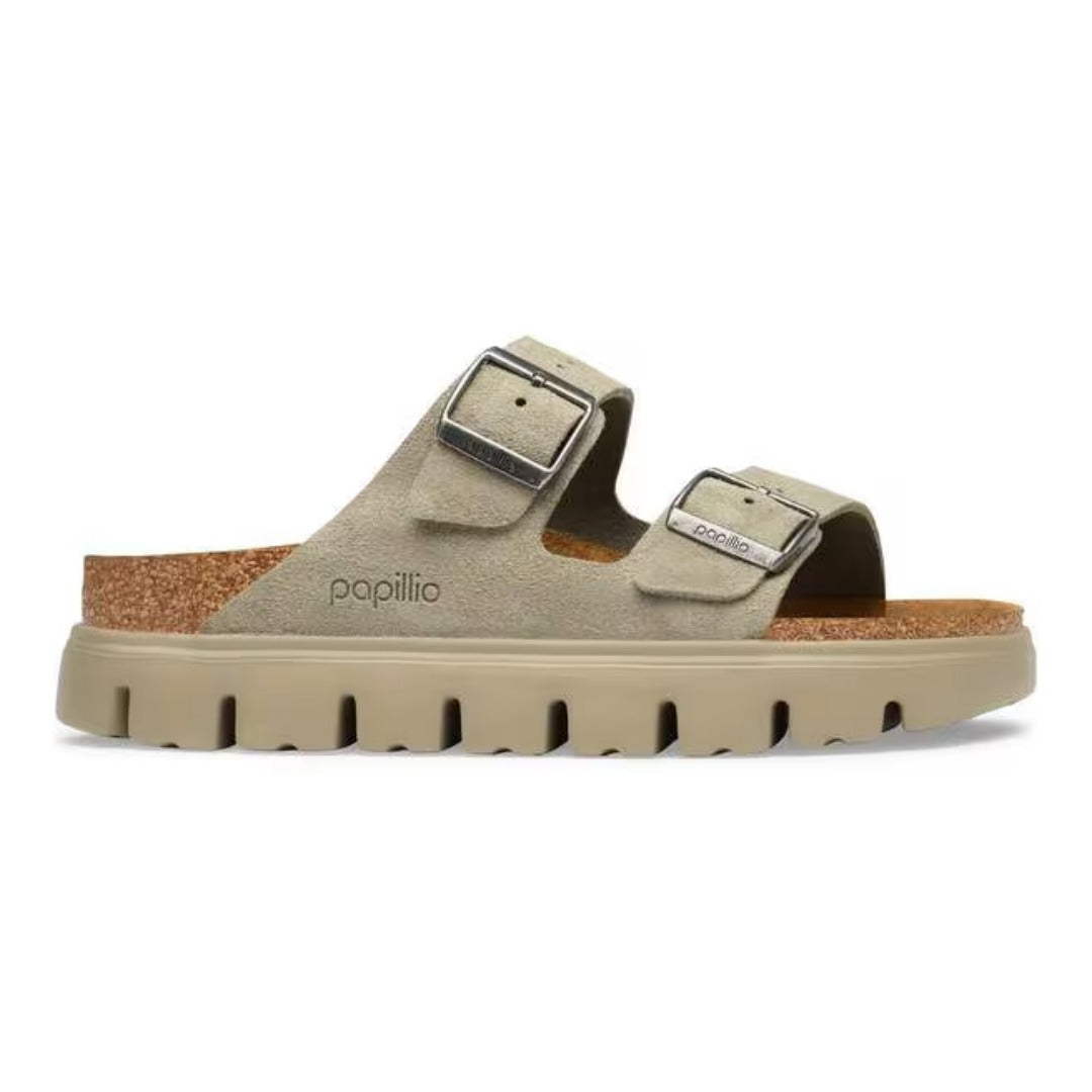 Birkenstock Arizona PAP Chunky Clog  - Taupe Tonal