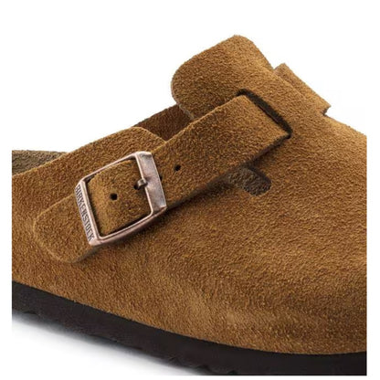 Birkenstock Boston Soft Footbed Clogs - Mink