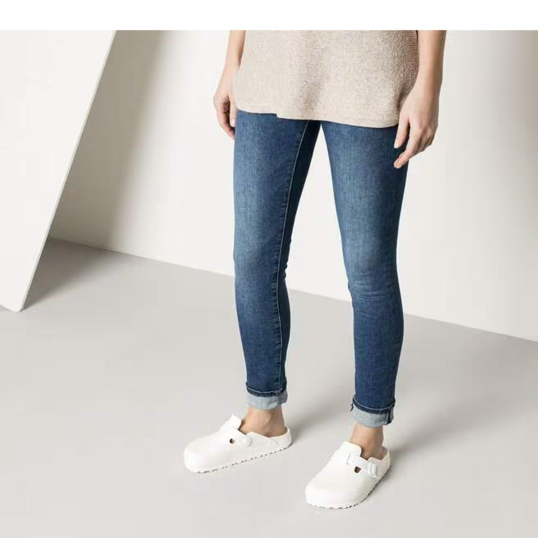 Birkenstock Boston EVA - White