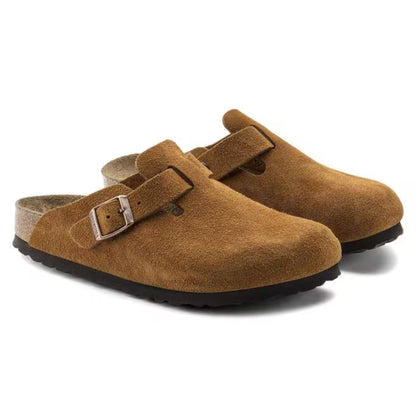 Birkenstock Boston Soft Footbed Clogs - Mink