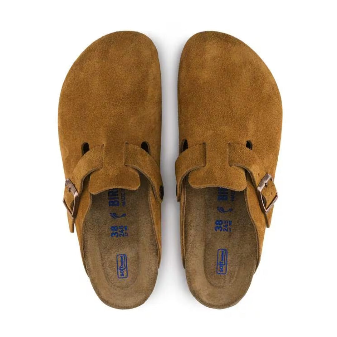 Birkenstock Boston Soft Footbed Clogs - Mink