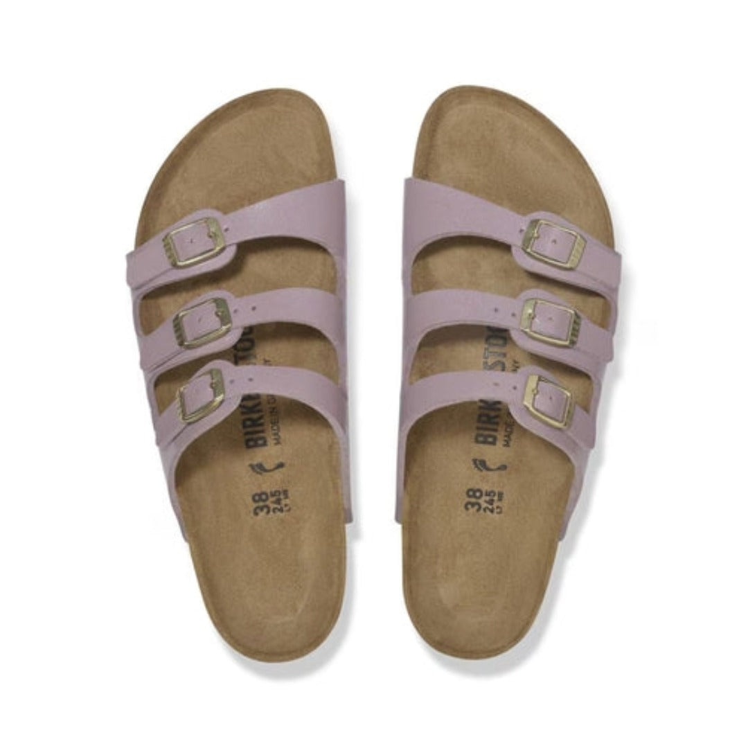 Birkenstock Florida Birko-Flor-Graceful Sandal - Graceful Faded Purple