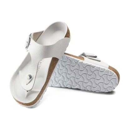 Birkenstock Women's Gizeh Big Buckle Sandals - White