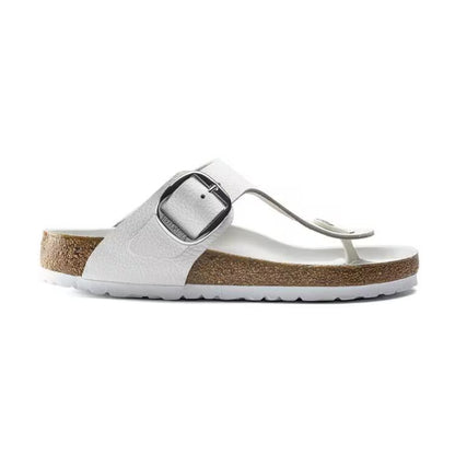 Birkenstock Women's Gizeh Big Buckle Sandals - White
