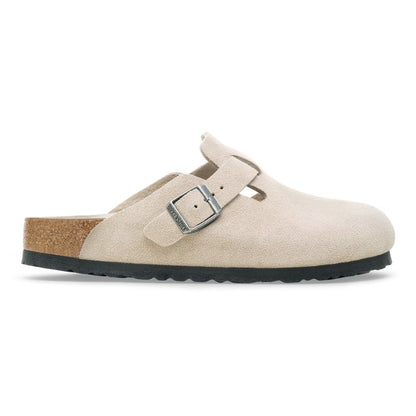 Birkenstock Women's Boston Soft Footbed Clogs - Oyster
