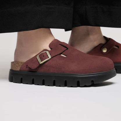 Birkenstock Boston PAP Chunky -  Zinfandel