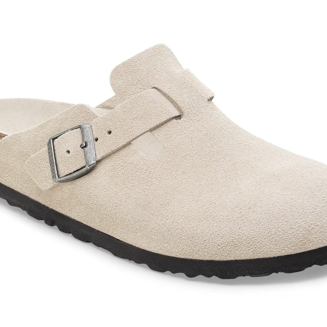 Birkenstock Women's Boston Soft Footbed Clogs - Oyster