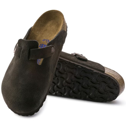 Birkenstock Boston Soft Footbed Clogs - Mocha