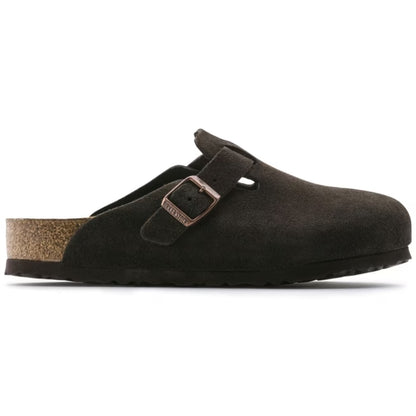 Birkenstock Boston Soft Footbed Clogs - Mocha