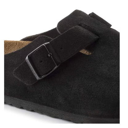 Birkenstock Boston Soft Footbed Clogs - Black