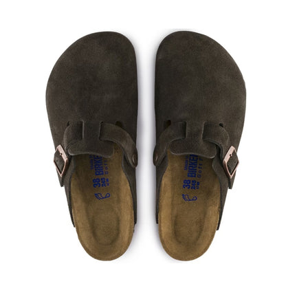 Birkenstock Boston Soft Footbed Clogs - Mocha