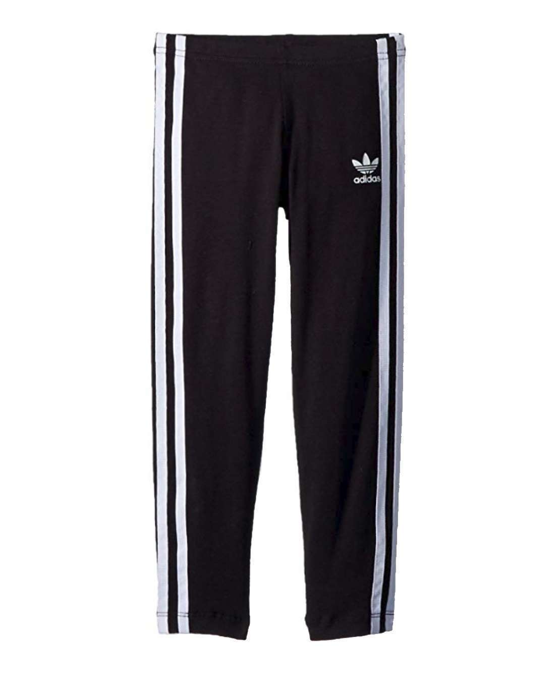adidas Originals Little Girls'  3 Stripes Leggings
