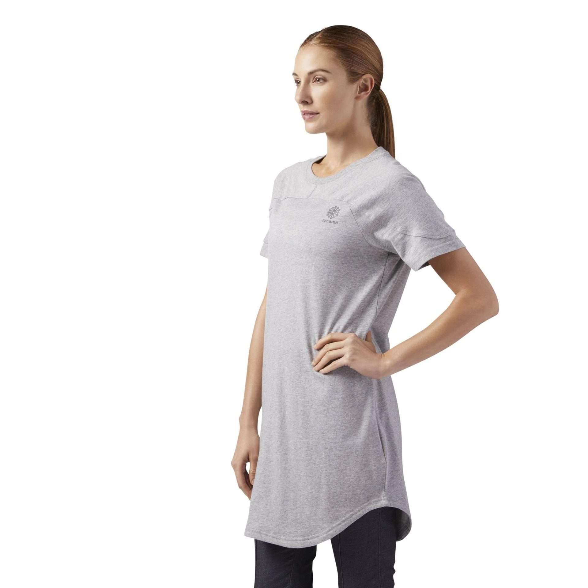 reebok t shirt dress Reebok RI Womens Black T-Shirt Dress