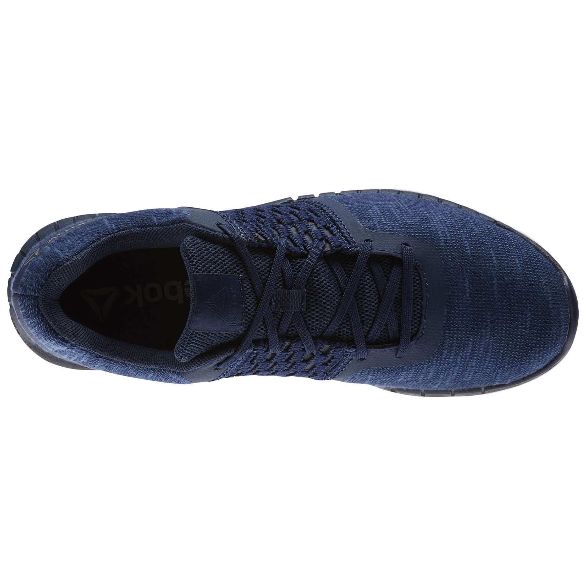 Reebok Men's Print Run Distance Shoes,CN1656,Collegiate Navy/White/Steel