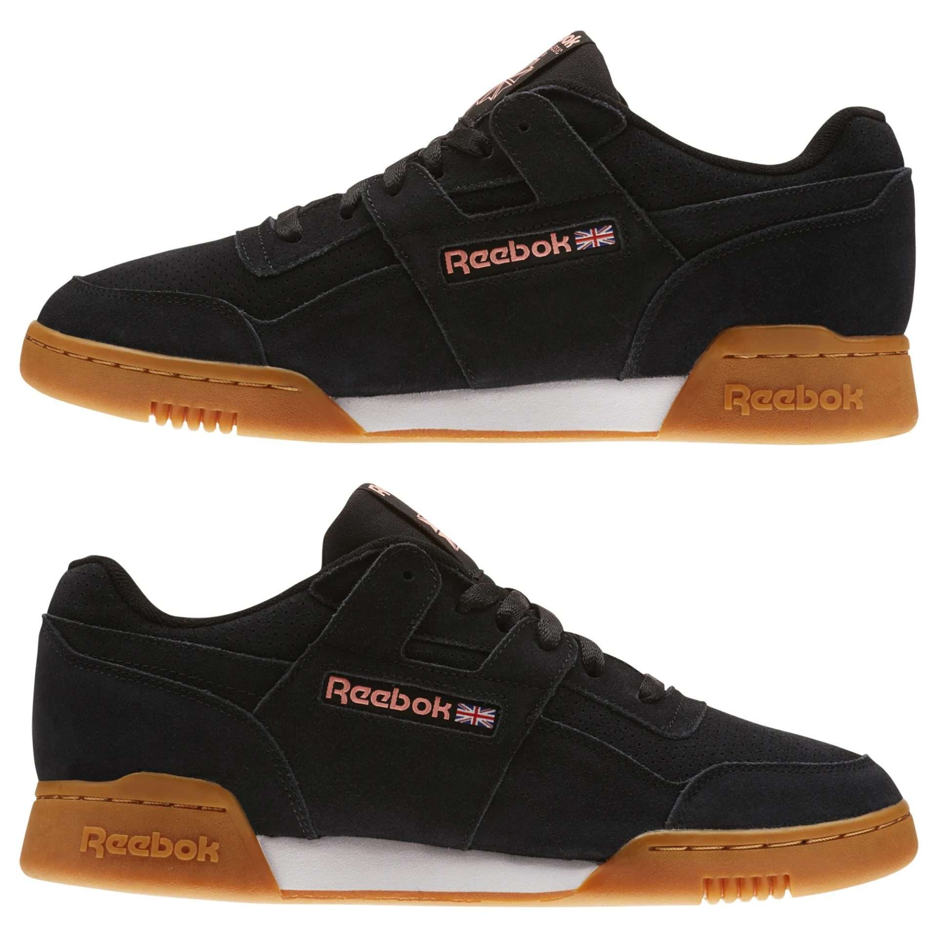 Reebok Men's Workout Plus MU Shoes,CN5194, Black/Digital Pink/White/Gum