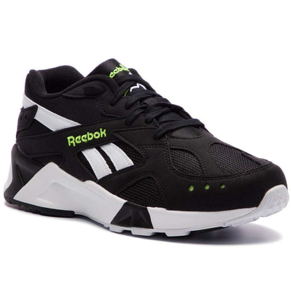  Reebok Men's Aztrek Shoes,CN7188,Black/White/Solar Yellow