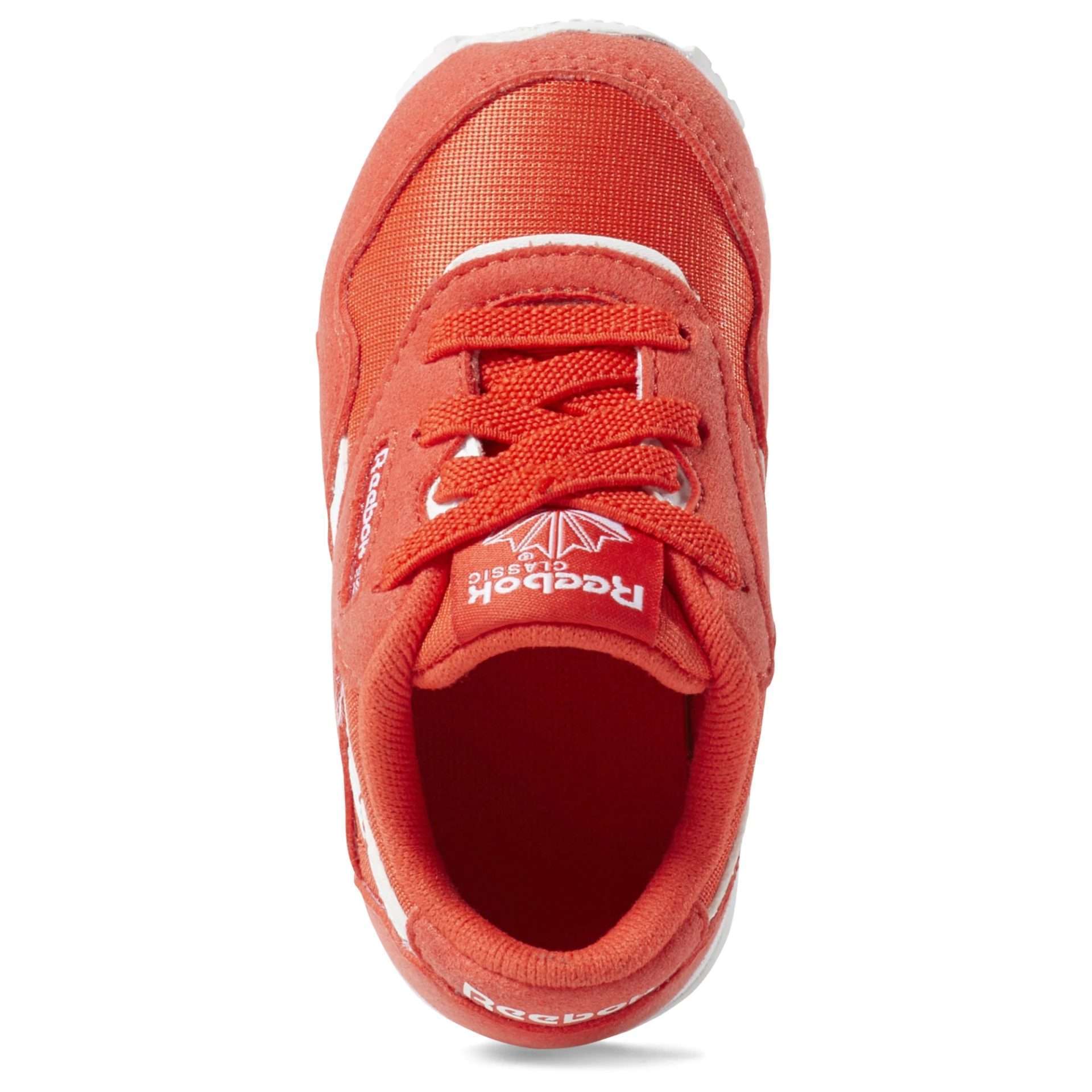 Reebok Kid's(Toddler) Classic Nylon Shoes,CN7621,Canton Red / White