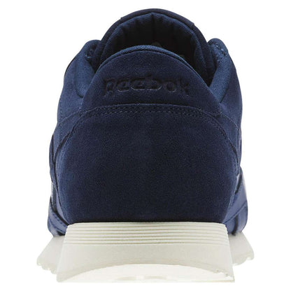 Reebok Men's Classic Nylon Shoes,BS9714,Washed Blue / Collegiate Navy / Chalk