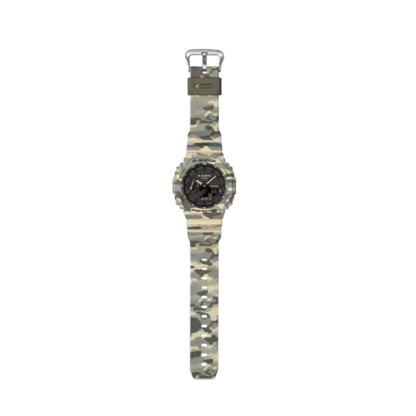 Casio Men's Ana-Digi Camo Resin Strap Watch GA2100CM-5A