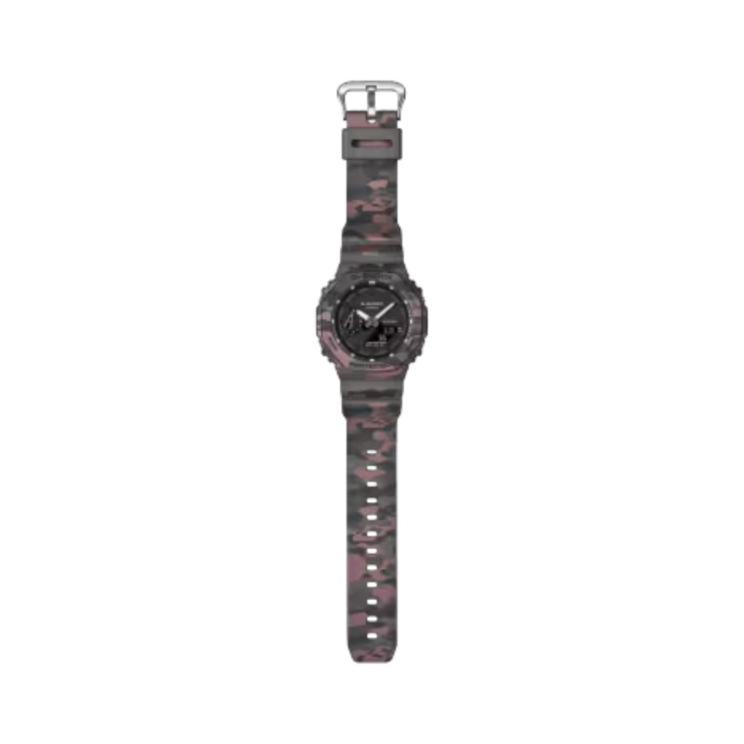 Casio Men's Ana-Digi Camo Resin Strap Watch GA2100CM-8A