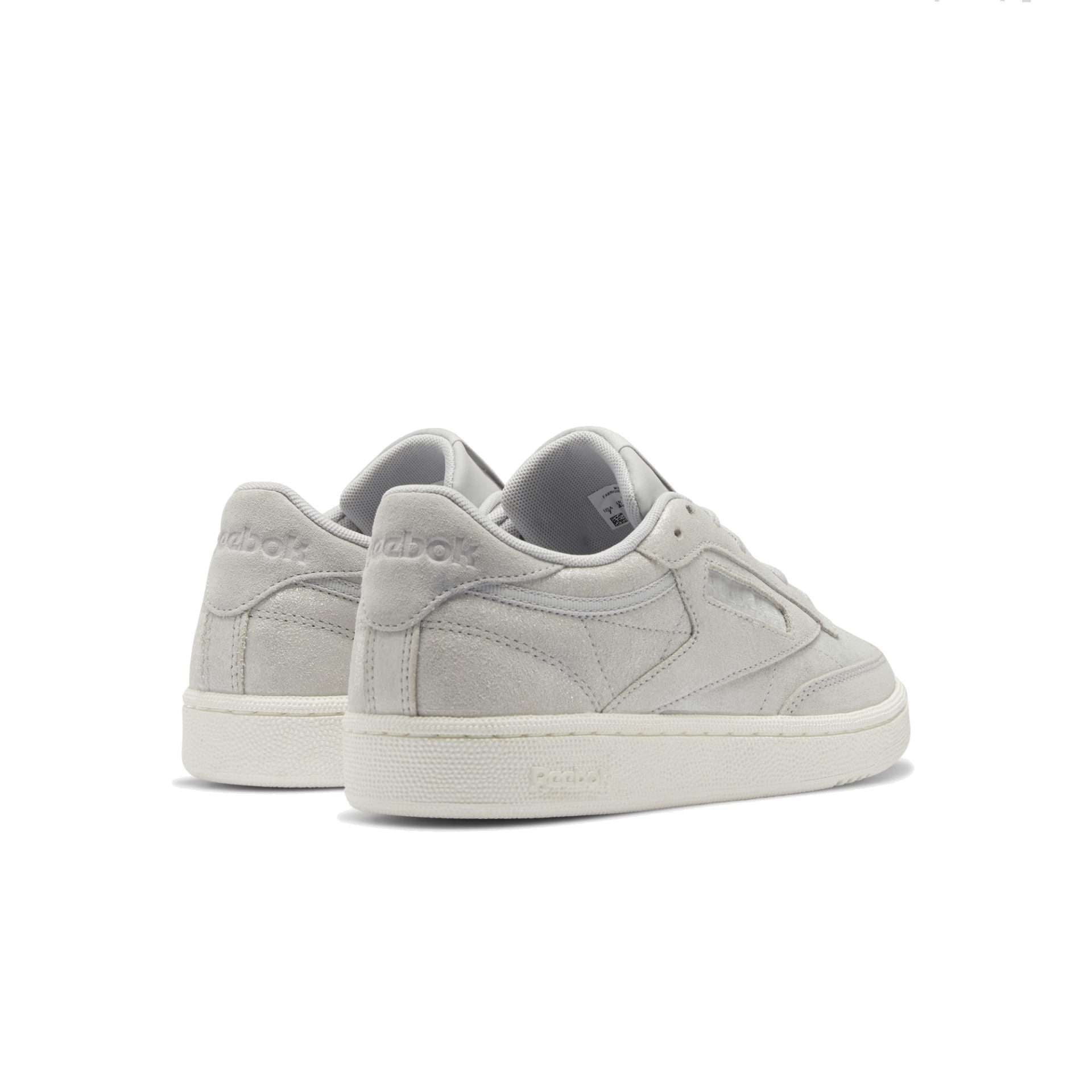 Reebok Classic Women's CLUB C 85 Shoes H01407, Pure Grey 2 / Matte Silver / Chalk
