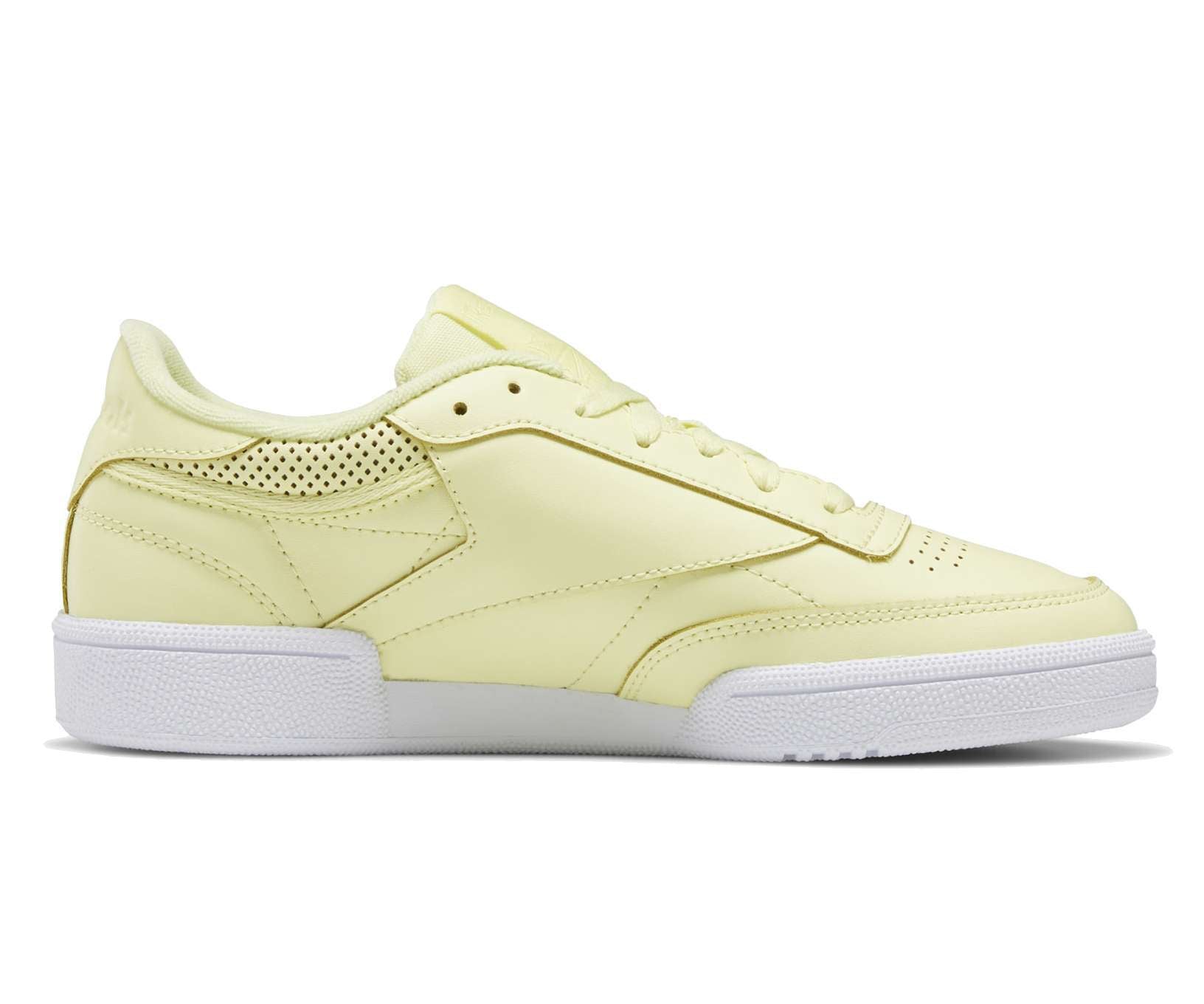 Reebok Classic Women's CLUB C 85 Shoes EF3287 Lemon Glow / White / Lemon Glow
