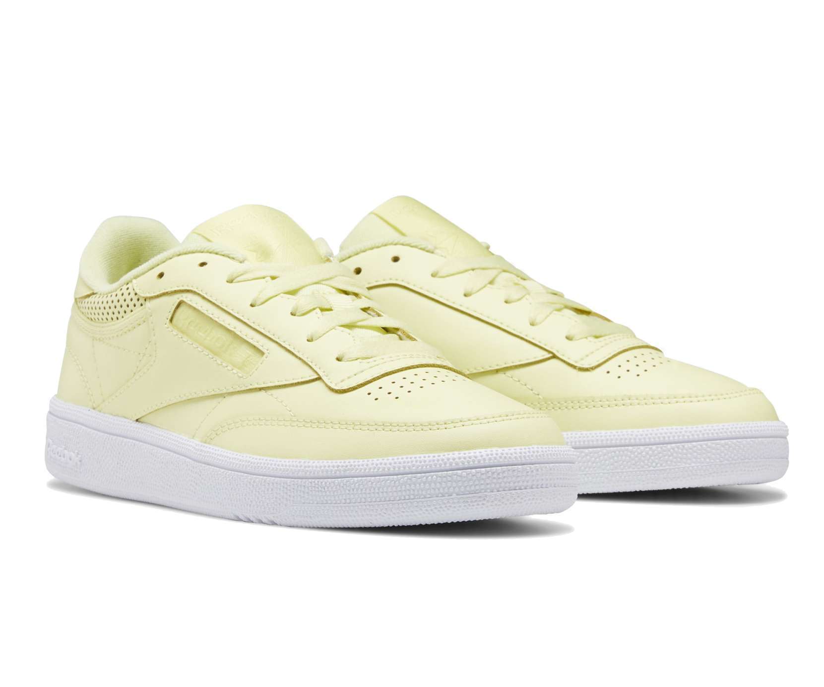 Reebok Classic Women's CLUB C 85 Shoes H01407, Pure Grey 2 / Matte Silver / Chalk