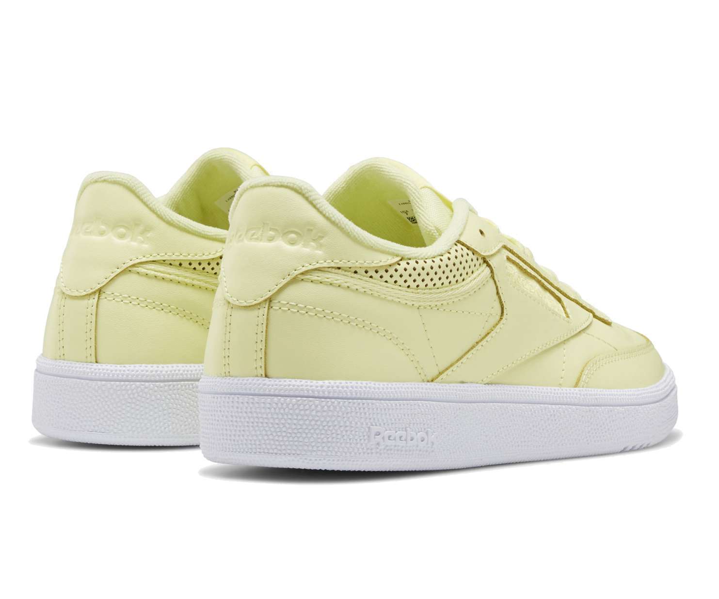 Reebok Classic Women's CLUB C 85 Shoes EF3287 Lemon Glow / White / Lemon Glow
