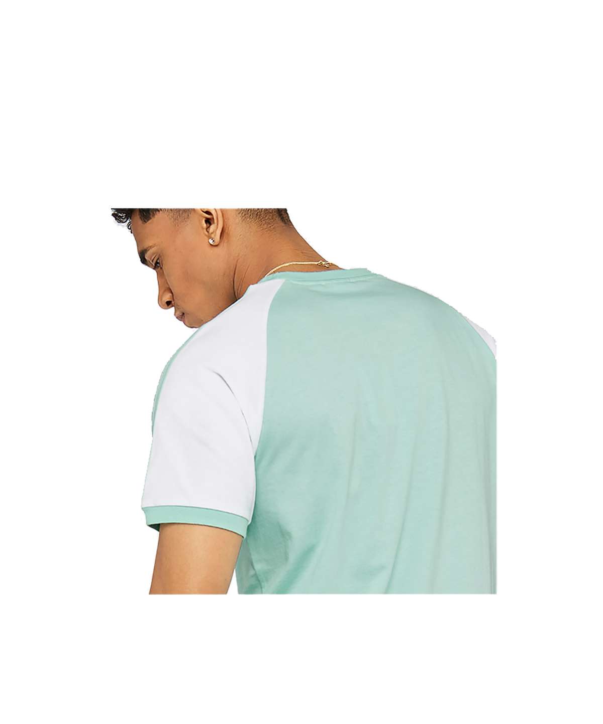 adidas Originals Men's 3 Stripes Tee, DH5806 , Clear Mint