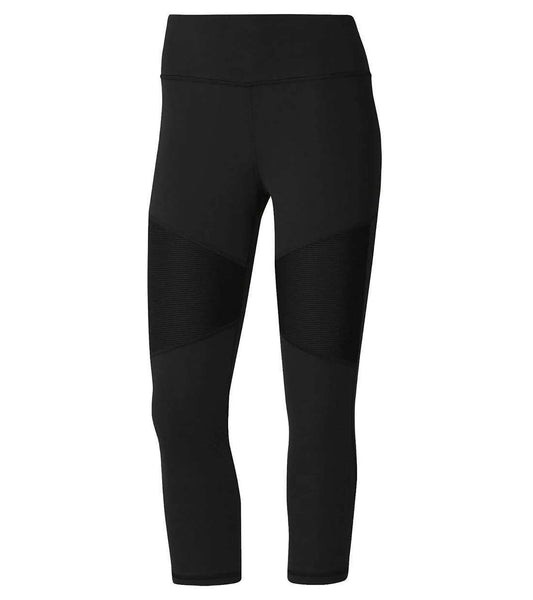 Reebok Women's Lux 3/4 Workout Mesh Tights 