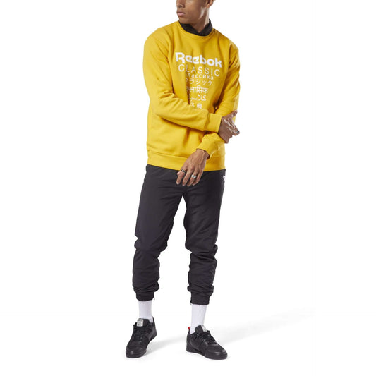 Reebok Men's Unisex Fleece Crew Sweatshirt